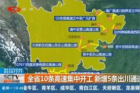 四川全省10条高速集中开工，新增5条出川通道视频封面