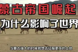蒙古帝国为什么能崛起？为什么说成吉思汗影响了世界的格局？视频封面