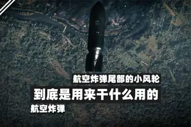 航空炸弹尾部的小风轮是用来干嘛的？视频封面