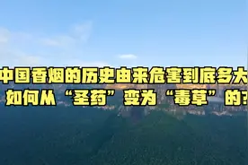 中国香烟的历史由来危害到底多大？如何从“圣药”变为“毒草”的视频封面