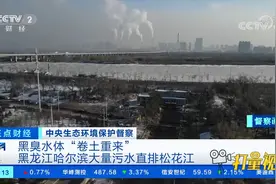 黑龙江哈尔滨大量污水直排松花江|正点财经视频封面