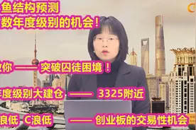小鱼结构预测：看不清楚不做！年度级别大建仓，教你突破囚徒困境视频封面