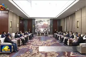 王忠林与国网湖北省电力有限公司董事长肖黎春座谈视频封面