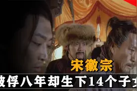 靖康之耻后，宋徽宗被金国俘虏八年生14子女，真风流还是待遇好？视频封面