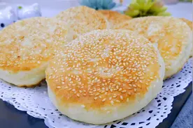 家庭版油酥火烧，简单几步就成功！酥软多层满嘴香，一口气吃3个视频封面