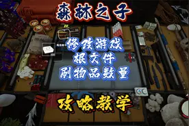 【森林之子】修改游戏根文件刷物品数量（含部分代码），一分钟99视频封面