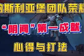【老司机】9.0暗影国度“阴间”第一成就，纳斯利亚堡团队的荣耀视频封面