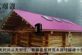 用56天建造木屋别墅，一口气看完全部过程！视频封面