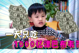 挑战1000亿津巴布韦币吃一天，结果每顿都是惊喜！又是被坑的一天视频封面