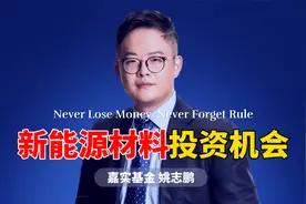 嘉实基金姚志鹏：解读新能源新材料的投资机会视频封面