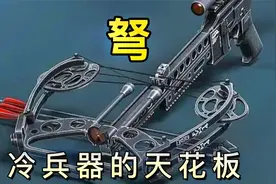 地表最强冷兵器，一分钟带你了解弩，测试结果也不过如此。视频封面