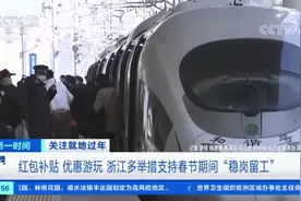 就地过年 红包补贴优惠游玩 浙江多举措支持春节期间“稳岗留工”视频封面