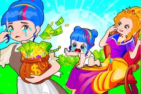 剪纸动画：女孩被妈妈送到富人家生活，却遭到这样对待，结局感人视频封面