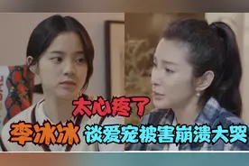 李冰冰回忆往事名场面，首次说出爱宠被害经历崩溃痛哭，太心疼了视频封面