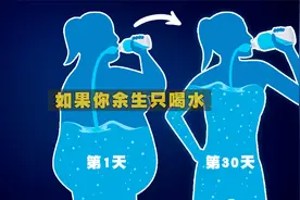 如果你剩下的人生都只喝水不吃东西，会怎么样？视频封面