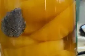 厂家回应黄桃罐头中含石头：中华麦饭石，无毒有药用功效视频封面