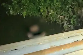 浙江一男子深夜被一女子推下河，水中站半小时玩手机淡定等救援视频封面