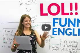 LOL! English vocabulary about JOKES - hilarious, LMAO视频封面