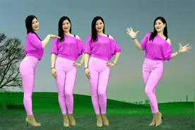 一夜火爆广场舞《野花香》时尚动感舞步，歌嗨舞嗨，醉人好看！视频封面