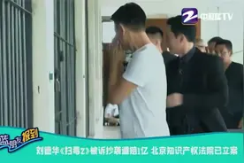 刘德华被诉抄袭遭赔1亿 北京知识产权法院已立案