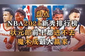 盘点：NBA官方公布新秀榜，状元郎进不去前十，魔术成最大赢家视频封面