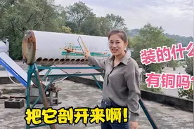 败家媳妇暴力拆解太阳能热水器，到底发现了什么？#好奇心大作战#视频封面