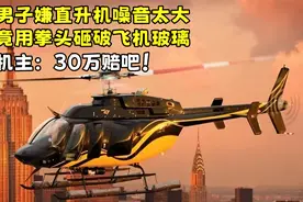 男子愤怒竟用拳砸破飞机玻璃，结果被索赔30多万，机主：冲动了吧视频封面