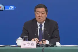 【V观】何立峰：GDP增速目标有调整 但今年经济走势稳中向好视频封面