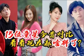 15位童星今昔容颜对比，杨紫舒畅李小璐从小美到大
有的却长残了视频封面