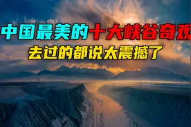 中国绝美的十大峡谷奇观，让人惊叹不已的美景，你去过哪几个呢？视频封面