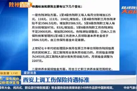 最新消息：西安上调工伤保险待遇标准视频封面