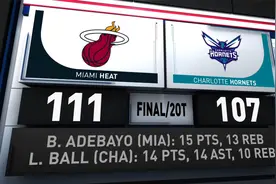 NBA全场集锦：洛瑞25+9三球空砍三双 热火111-107双加时胜黄蜂视频封面