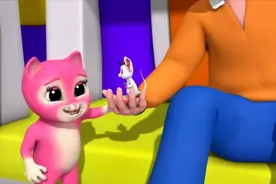 经典英文儿歌 Pussy Cat 小猫小猫，你去哪里了？视频封面