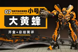 TRUMPETER 小号手 变5 大黄蜂 开盒+总结简评！【章鱼的玩具】视频封面