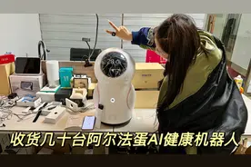 捡漏几十台阿尔法蛋健康智能机器人，科大讯飞出品，可以净化空气视频封面