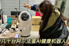 捡漏几十台阿尔法蛋健康智能机器人，科大讯飞出品，可以净化空气视频封面