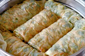 蒸千层菜卷，3天不吃这个就嘴馋，做法超简单，你也做给家人吃吧视频封面