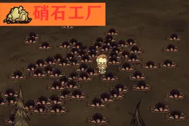 【饥荒联机】如何快速繁殖大量鼹鼠，制作硝石工厂