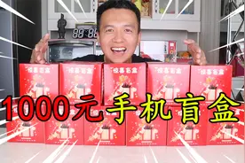 花1000元在拼多多买了10个“手机盲盒”，卖家称必中手机，血赚？视频封面