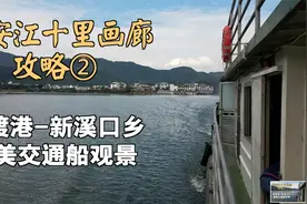 新安江十里画廊攻略②8块钱游览山水画廊2小时价格便宜童叟无欺视频封面