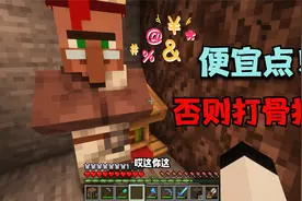 我的世界原版生存【10】，恢复村民，打折打折