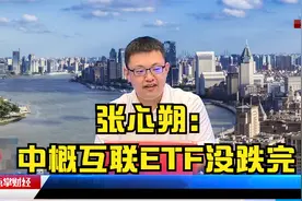 张心朔：中概互联ETF没跌完视频封面