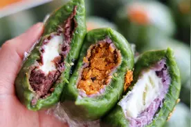 没有青团的春天不完整，分享3种爆款青团馅料，好吃到尖叫！视频封面