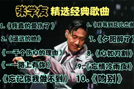 张学友精选粤语经典十首歌曲B视频封面