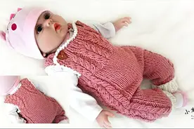 简易婴儿背带裤的编织方法，漂亮可爱，适合周岁左右的婴儿穿着视频封面