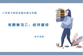 八年级下册历史 期末专题复习二：经济建设 |专题复习|知识梳理视频封面