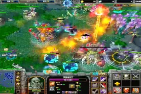精彩DotA：顶着泉水对撸的骷髅王，神装就是霸气视频封面