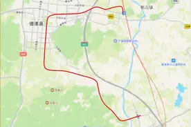 杭州地铁杭德线（仁和北-德清高铁站）行驶路线示意图视频封面