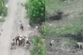 乌军撤离利西昌斯克画面曝光：搀扶伤兵徒步离开，匍匐躲避枪炮视频封面