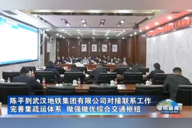 陈平到武汉地铁集团有限公司对接联系工作视频封面